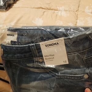 Sonoma Women's Bootcut Jeans - Classic Blue